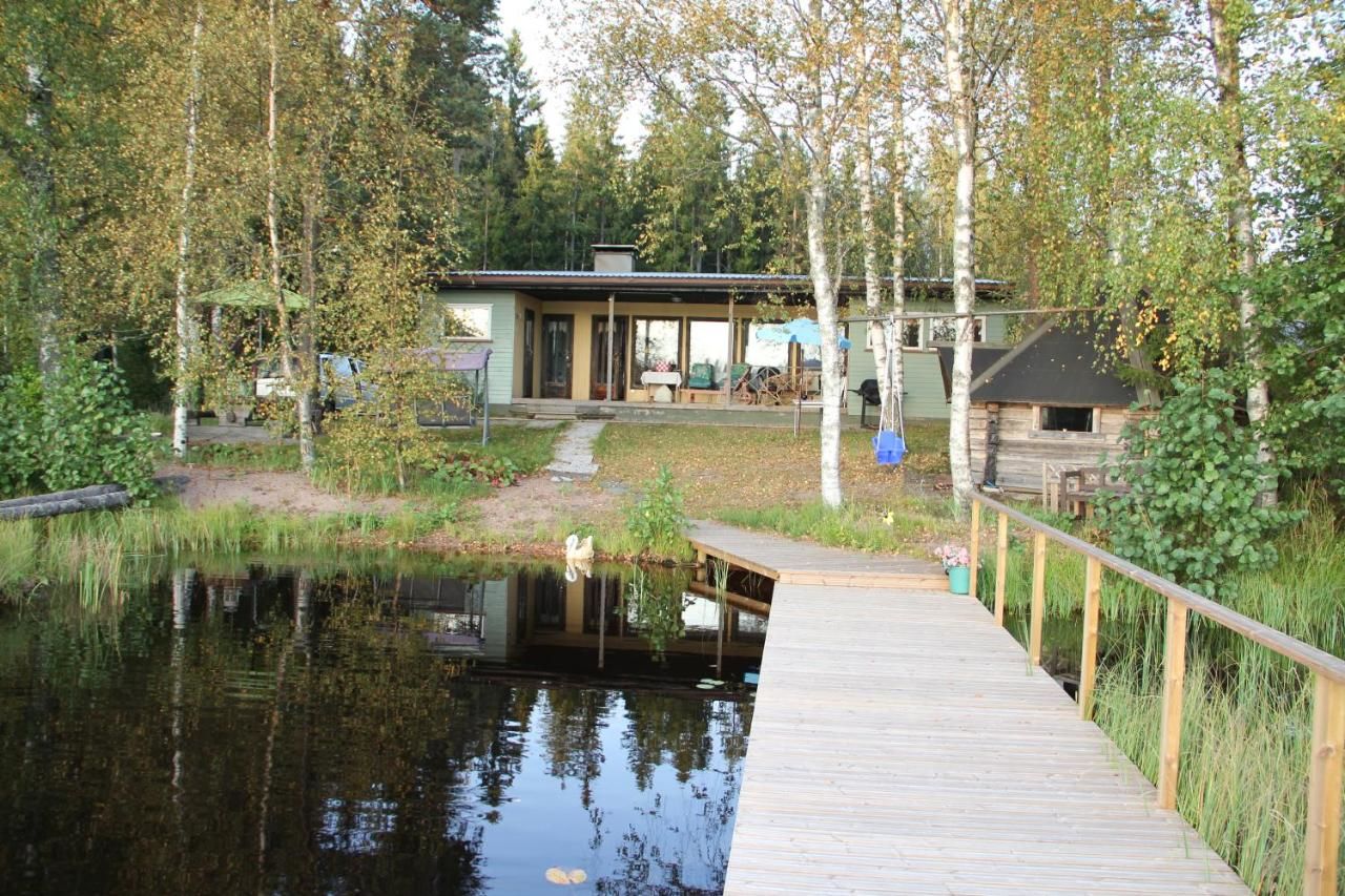 Дома для отпуска Private Lakeside Holiday Property in Nature Канкаанпяа