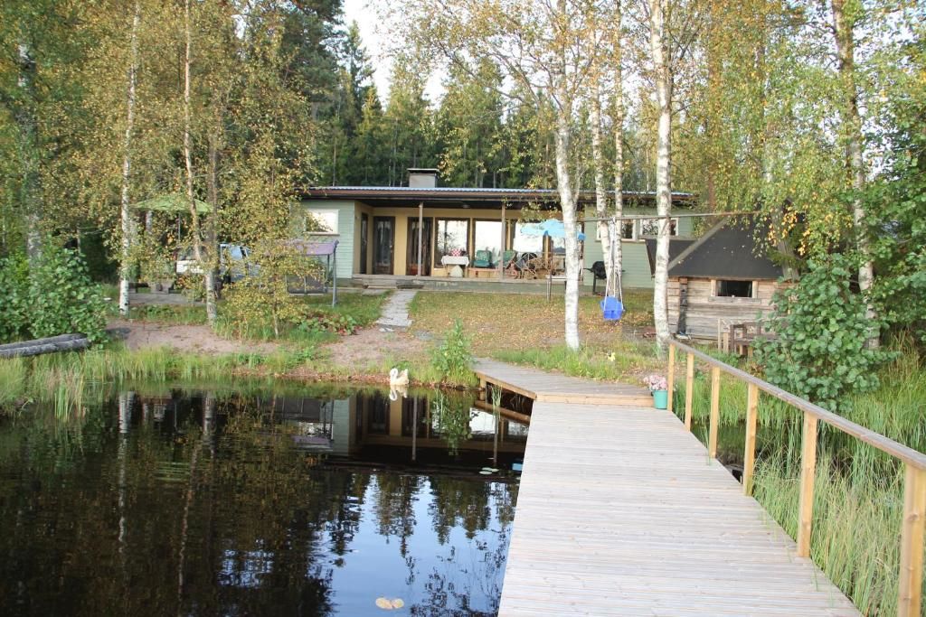 Дома для отпуска Private Lakeside Holiday Property in Nature Канкаанпяа-49