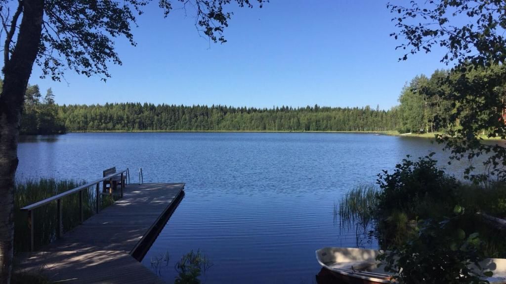 Дома для отпуска Private Lakeside Holiday Property in Nature Канкаанпяа-71