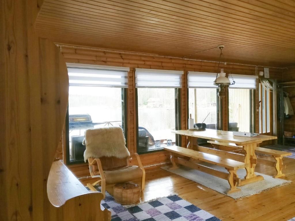 Дома для отпуска Private Lakeside Holiday Property in Nature Канкаанпяа-89