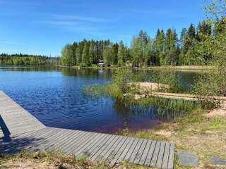 Дома для отпуска Private Lakeside Holiday Property in Nature Канкаанпяа Дом для отпуска-3